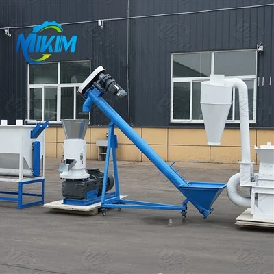 Biomassan polttoaineen automaattituotantolinja